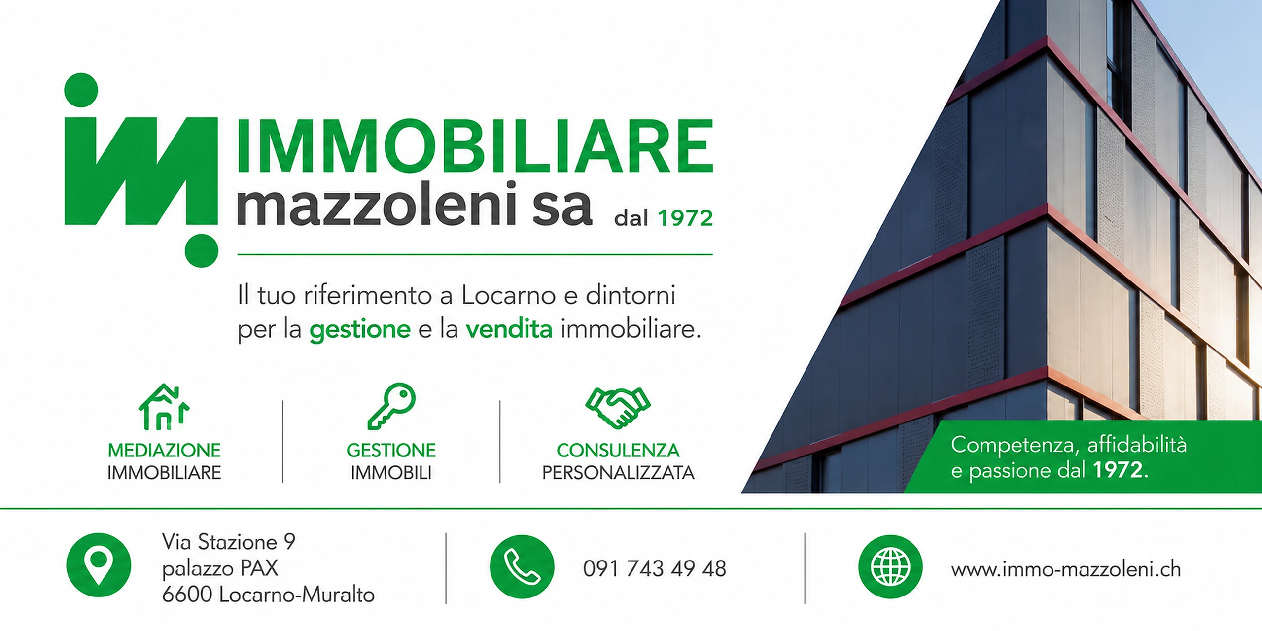 Immobiliare Mazzoleni SA – Il tuo riferimento a Locarno e dintorni per la gestione e la vendita immobiliare
