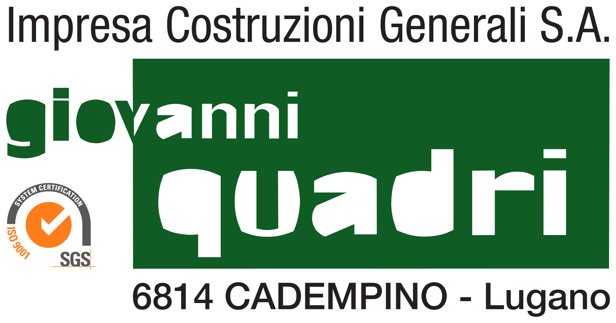Logo Giovanni Quadri Impresa Costruzioni Generali S.A.